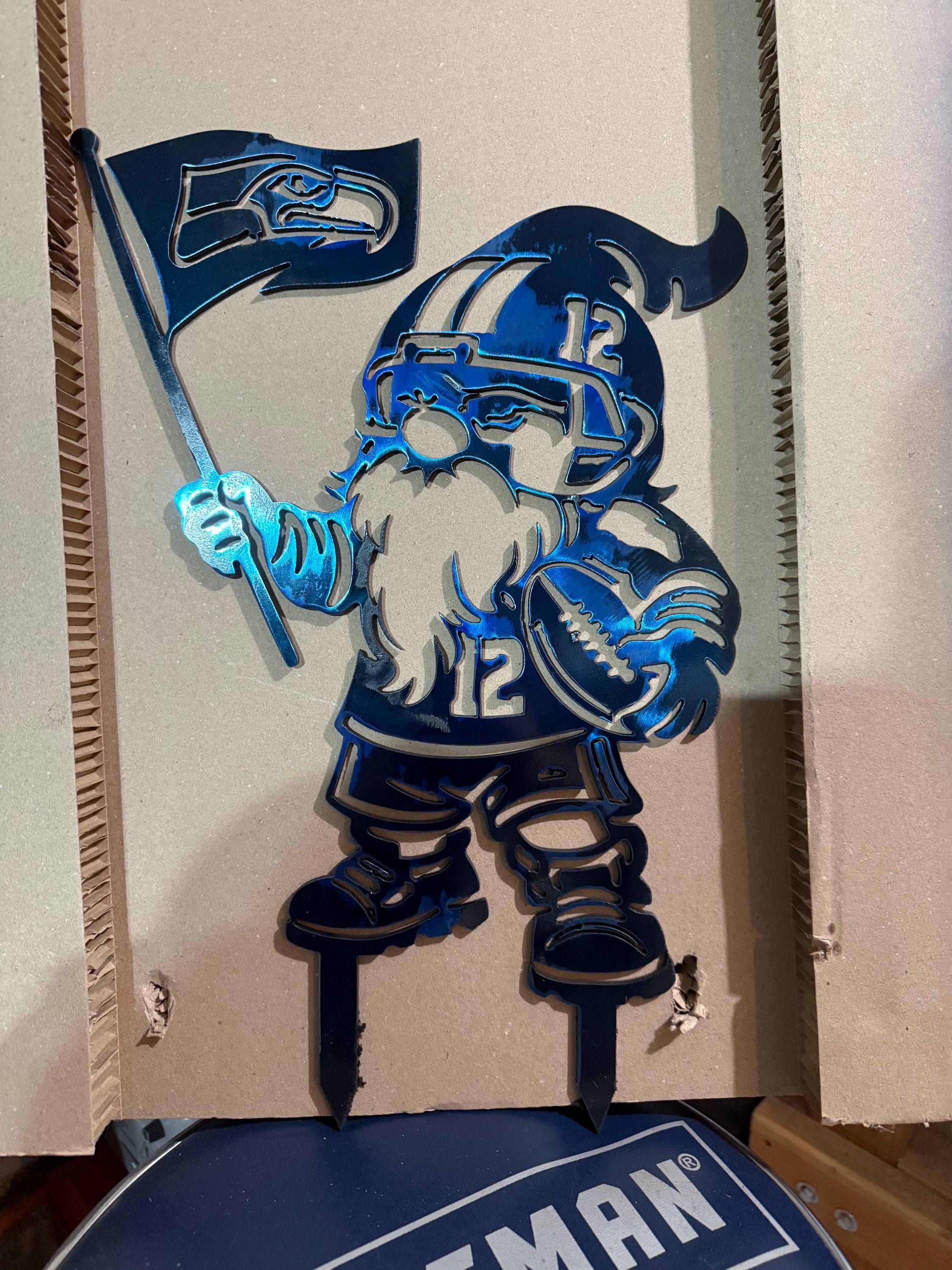 Seattle Seahawks Garden Gnome