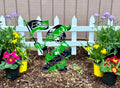 Hawks Striped Garden Gnome
