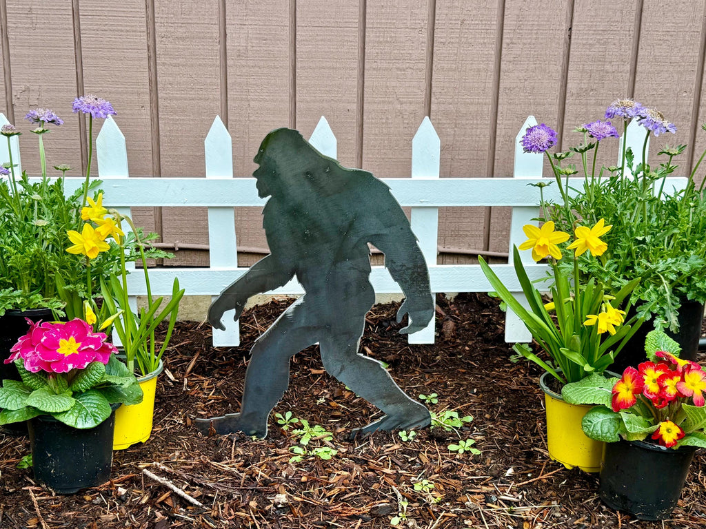 Sasquatch Garden Stake – Because Every Yard Needs a Little Mystery