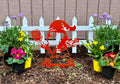 Metal Pickleball Gnome Yard Art