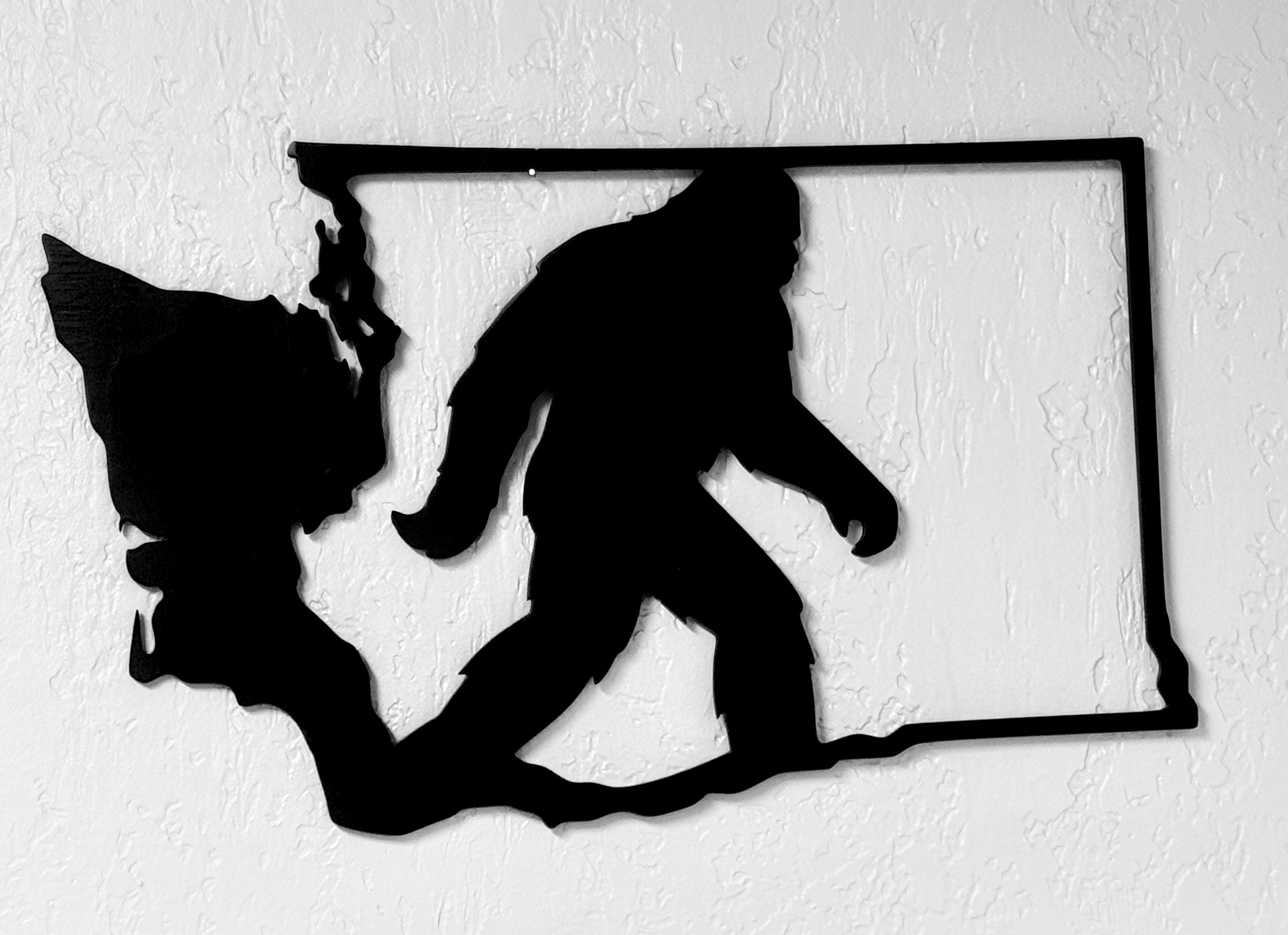Sasquatch wall art